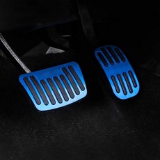 야리스 크로스 자동차 가속 브레이크 페달 커버 미끄럼 방지 패드, 2. Blue, 기본