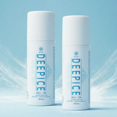 딥아이스 바르는 스포츠겔 90ml 시원한 파스타입 리커버리 롤온스틱, 2개