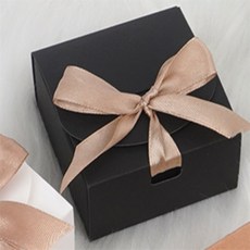 이에샵 접이식 미니 선물상자 과자선물상자, 브라운