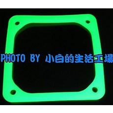 小白的生活工場 風扇用防震墊片 6公分, 白色, 1個
