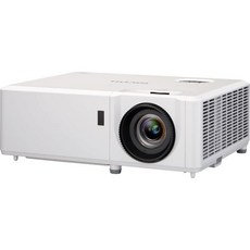Ricoh 빔프로젝터 캠핑 가정 RICOH PJ WUL5860 컴팩트 DLP 레이저 프로젝터 밝은 4000루멘 표준 투척 29-303인치 화면 크기 수직 렌즈 시프트 360°, 4/000 Lumens