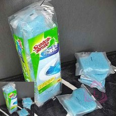 크린스틱 리필용 6P 리필브러쉬 변기청소리필