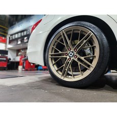 土城輪胎王 F53R 19吋旋壓鋁圈 古銅髮絲 5/108 5/112 5/114.3 5/120 Q50 CX5, 1個