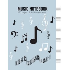 Music Notebook Manuscript Paper Paperback, Mihai-Radu Săcăreanu, English, 9781716228285