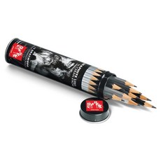 Caran d'Ache 卡達 GRAPHITE LINE 專家級素描鉛筆 鐵桶裝 (15入), 1個