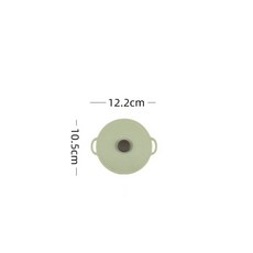 矽膠萬用密封保鮮蓋 彈性防塵防漏, 綠色 10.5cm, 1個
