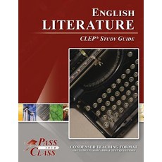 (영문도서) English Literature CLEP Test Study Guide Paperback, Breely Crush Publishing, 9781614330103