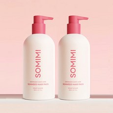 쏘미미 물미역 헤어팩, 500ml, 2개