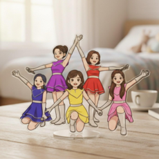 누룽지캬라멜 굿즈 등신대 홍지윤 빈예서 강혜연 구수경 소유미, 동일, 1개