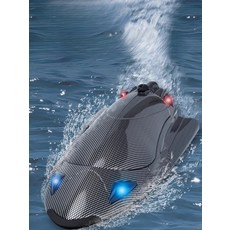 조종 고속 RC보트 장난감 스피드 무선 제어 방수 레이싱 보트 실감나는 모터 배낚시용 미끼 투척 기능 대형 선박 디자인, 1개, A_FY-011 고속 빠른 보트 고배율 리튬 배터리 1