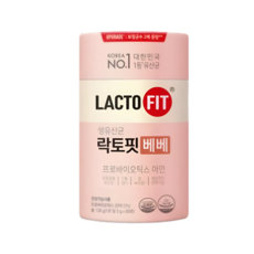 락토핏 생유산균 베베 60포, 120g, 1개