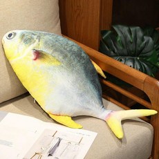 대형 참치 모형 선물 재미있는 쿠션 식당 횟집 모조, 폼프렛