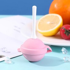 프리미엄 아이스몰드 막대사탕형 아이스크림 몰드 다기능 아이스몰드, 롤리팝 아이스캔디 몰드 (핑크), 1개