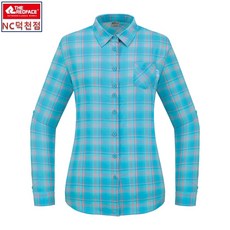 레드페이스[봄가을] BS BASIC 체크패턴 여성 셔츠 FWSSBE050
