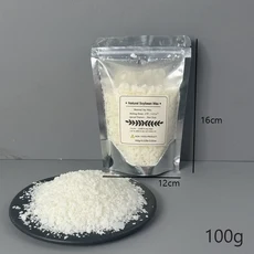 순수 파라핀 왁스 DIY 수제 양초 공예 1kg 순수 간장 왁스 파라핀 소재 사전 간장 왁스 코어 안료 아로마, 01 125-100g
