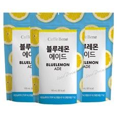 카페베네 블루레몬에이드, 190ml, 40개