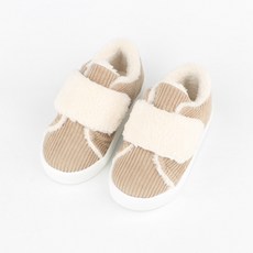 兒童燈芯絨保暖鞋