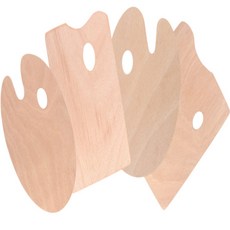 모드스토어 우드 파레트 미술파레트, 사각 - 소