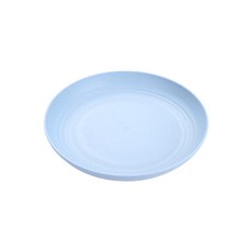 MAIXIANG 小麥秸稈碟盤 20cm盤 10個裝, 混色10個單獨包裝合格證, 1個