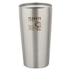 다마하시 피너츠 스누피 진공 이중보온 스테인리스 텀블러, 1개, 비글 스카우트, 450ml