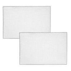 일회용 사각 태망석쇠 (대) 고기망 불판, 2개, 사각태망(대)560x410mm