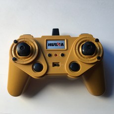 匯納玩具 臺灣熱銷遙控工程車 挖掘機 剷車 叉車 絲桿動力 挖土機 自卸車 車身配件, 592遙控器, 1個