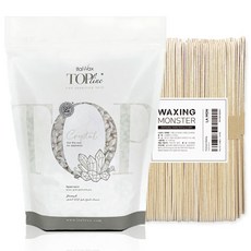 이탈왁스 민감피부용 핫필름 크리스탈 왁스+우드 스파츌라 L사이즈, 1개, 750ml