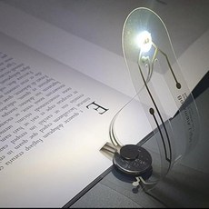 독서등 건전지 책갈피 가벼운 학생 책전등 독서대 휴대용, 기본