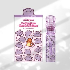 컬러그램 탕후루 탱글 틴트 딥 글레이즈 11 베이지근 (+메타몽 씰 스티커), 1세트