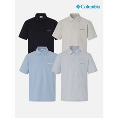 컬럼비아 남성 히든 버튼 포켓 카라티셔츠 4종 택1 C62-YMD615
