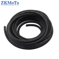 범용 1M 오토바이 호스 가솔린 라인 호스 가스 오일 파이프 튜브 미니 모토 먼지 자전거 ATV 쿼드 미니 모터 스쿠터, 1M black, 1개, 02 1M black
