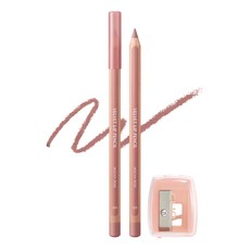 클리오 벨벳 립 펜슬 기획세트 (본품+샤프너 구성), 009 모카로즈, 1.45g, 1개