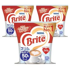 네슬레 브라이트 크리밍 파우더 슬림, 260g, 1개입, 3개