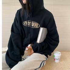 女秋冬新款 寬鬆 大尺碼 加絨 長袖 帽T