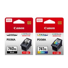 Canon PG-740XL+CL-741XL 高容量墨水匣組合, PG-740XL+CL-741XL 高容量墨水組, 1套