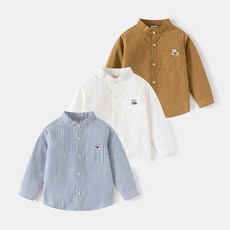 소소키즈 아동 차이나넥 긴팔 셔츠 아동 키즈 주니어 봄 가을 데일리 남방
