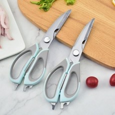 멀티 스텐 주방가위 2p세트 분리형 가정용 게가위, 1개, 기본