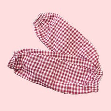 체크 팔토시(레드)wat3+3LHV