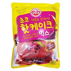 오뚜기 쵸코 핫케이크 믹스, 500g, 1개