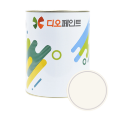 디오페인트 멀티퍼퍼스 벽지 가구용 페인트, 1개, 1L, 뉴트럴2 (로얄화이트)