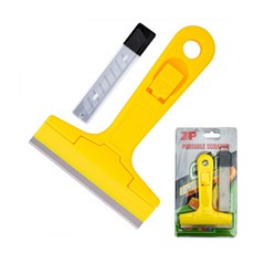 원터치 스크래퍼 V-06 유리 바닥청소 스티커 껌제거 헤라 교체용칼날, 1개