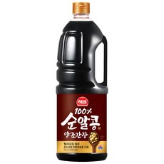 해표 순알콩 양조간장, 1개, 1.8L