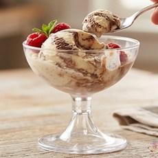 일상발견 아이스크림그릇 시리얼볼 카페식기 피씨볼, 투명