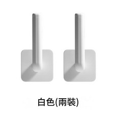 廚房壁掛式收納架 掛鉤兩入組, 掛鉤 2只裝 7053, 1套
