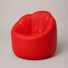 안락의자 1인용 수유의자 좌식의자 인테리어의자, 옐로우