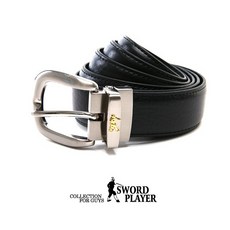 SWORD PLAYER 莎普爾 Foil款 皮革 穿針式 皮帶, 1個