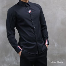 CONFIAR 男款三線長袖襯衫 TC1211