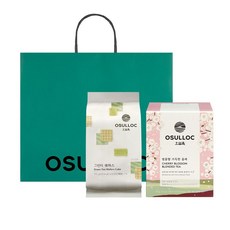 오설록 벚꽃향가득한올레 10입 + 그린티웨하스 100g 245076