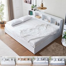 (GD2666) 책장가드 수납침대 퀸사이즈 원룸침대