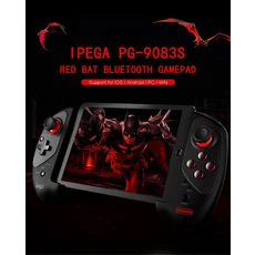 iOS/Android PG-9083S 텔레스코픽 핸들 패드용 업그레이드된 Ipega 무선 게임 컨트롤러 블루투스, 01 black